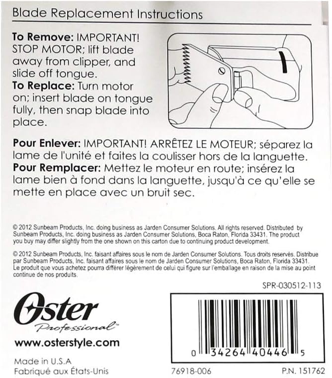 oster blade size 00000