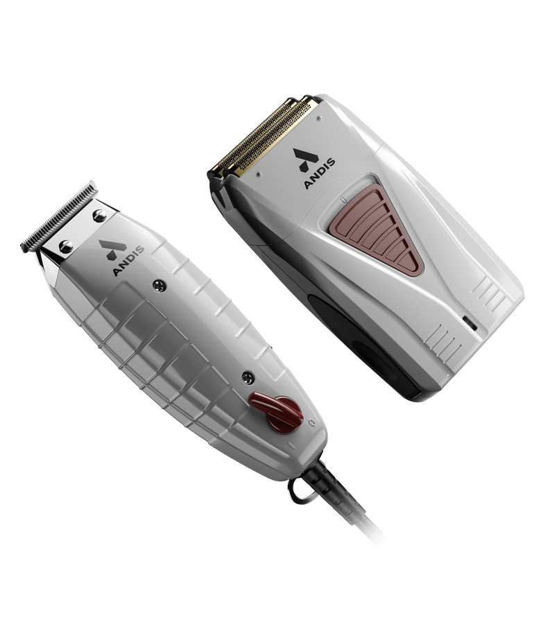 Andis  Finishing Combo Professional T-Outliner Trimmer + Pro Foil Shaver 17195