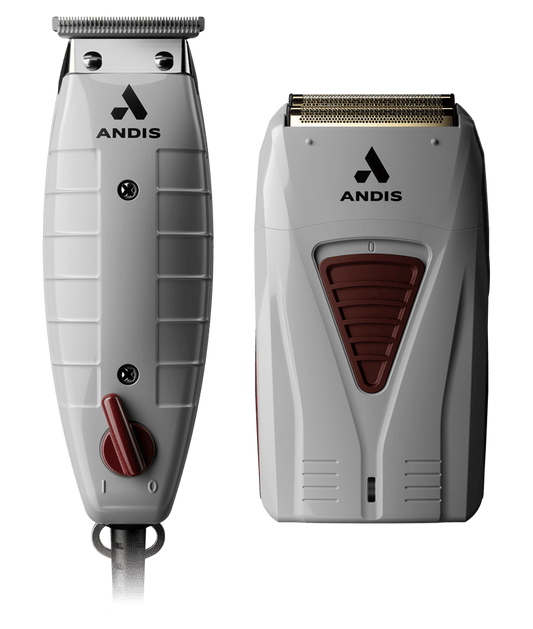 Andis  Finishing Combo Professional T-Outliner Trimmer + Pro Foil Shaver 17195