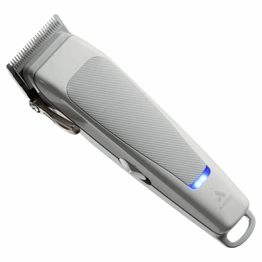 Andis reVITE Cordless Lithium-Ion Adjustable Taper Hair Cutting Clipper with Stainless Steel Blade - Grey #86100