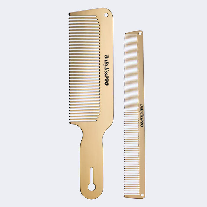 BabylissPRO GOLDFX Metal Comb set