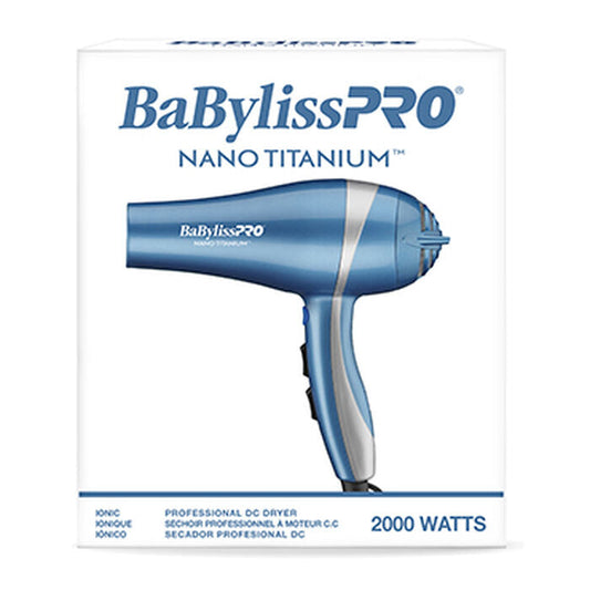 BaBylissPRO Nano titanium lightweight hair dryer BNT5548