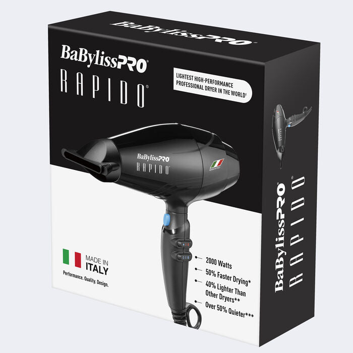 babylisspro black rapido dryer