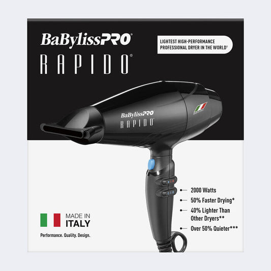 babylisspro black rapido dryer