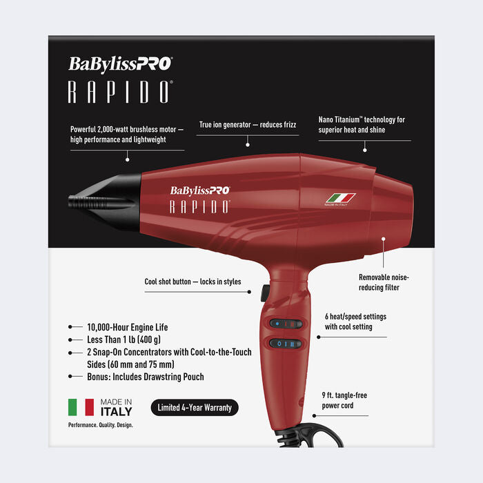 Babyliss Red Hair blow dryer