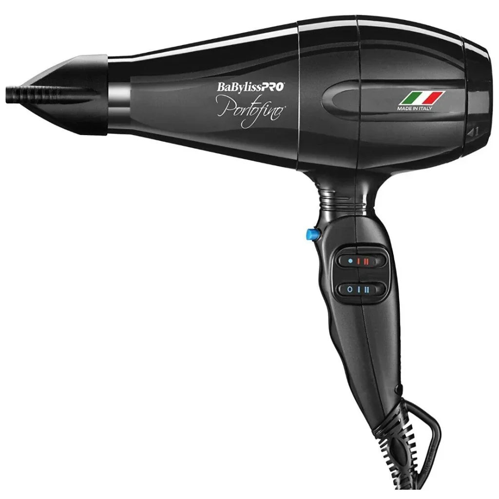 BaBylissPRO Portofino Nano Titanium Black Full-Size Blow Dryer #BPOR1