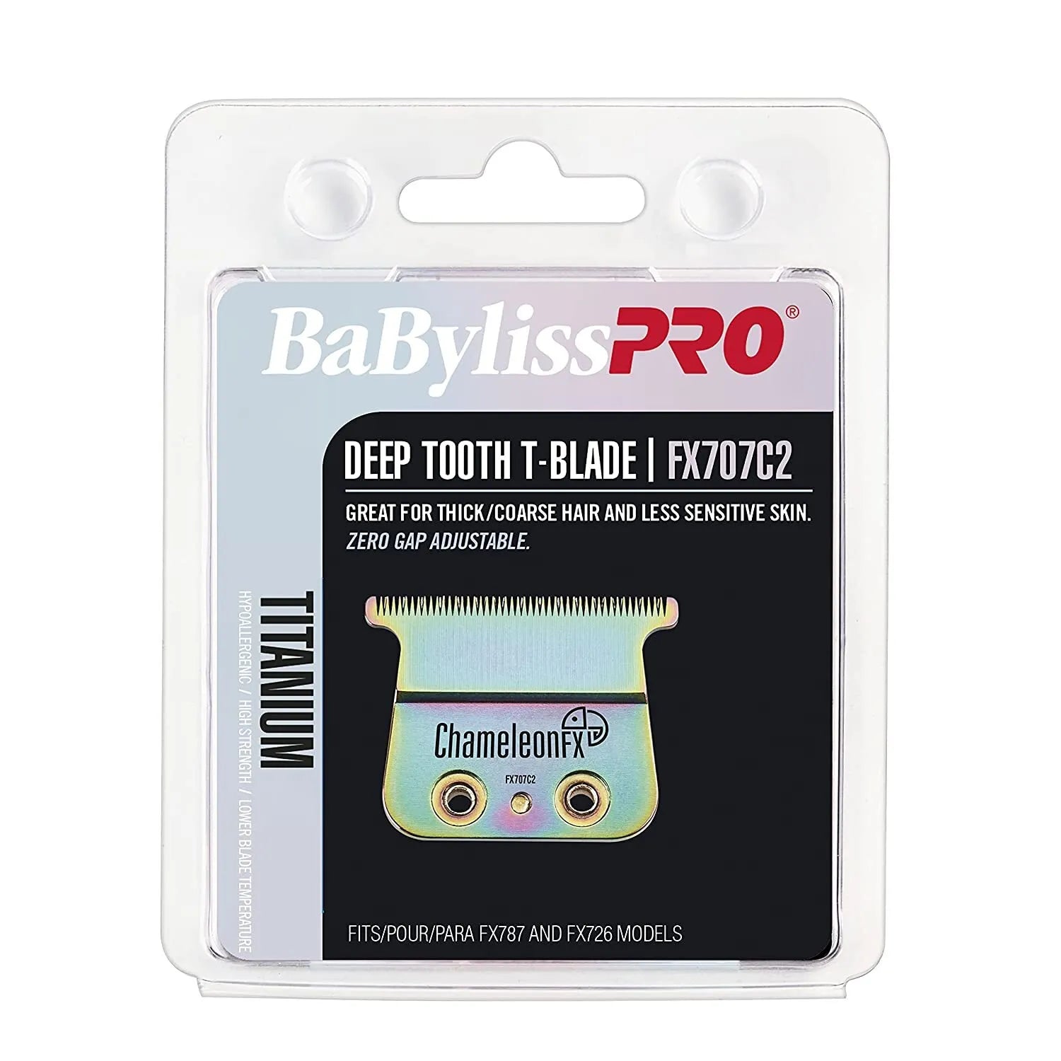 BaBylissPRO ChameleonFX Deep-Tooth T-Blade (FX707C2)