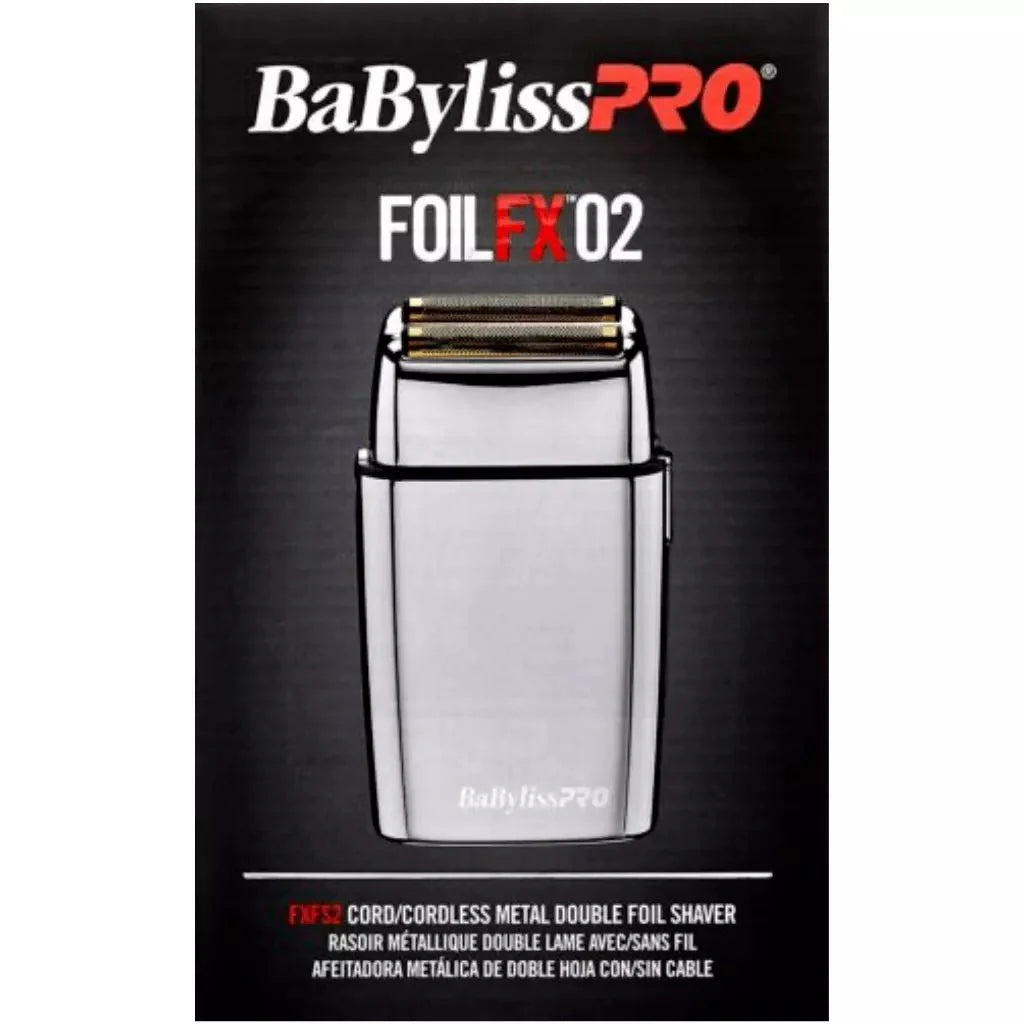 BaBylissPRO SilverFX Double Foil Shaver FXFS2