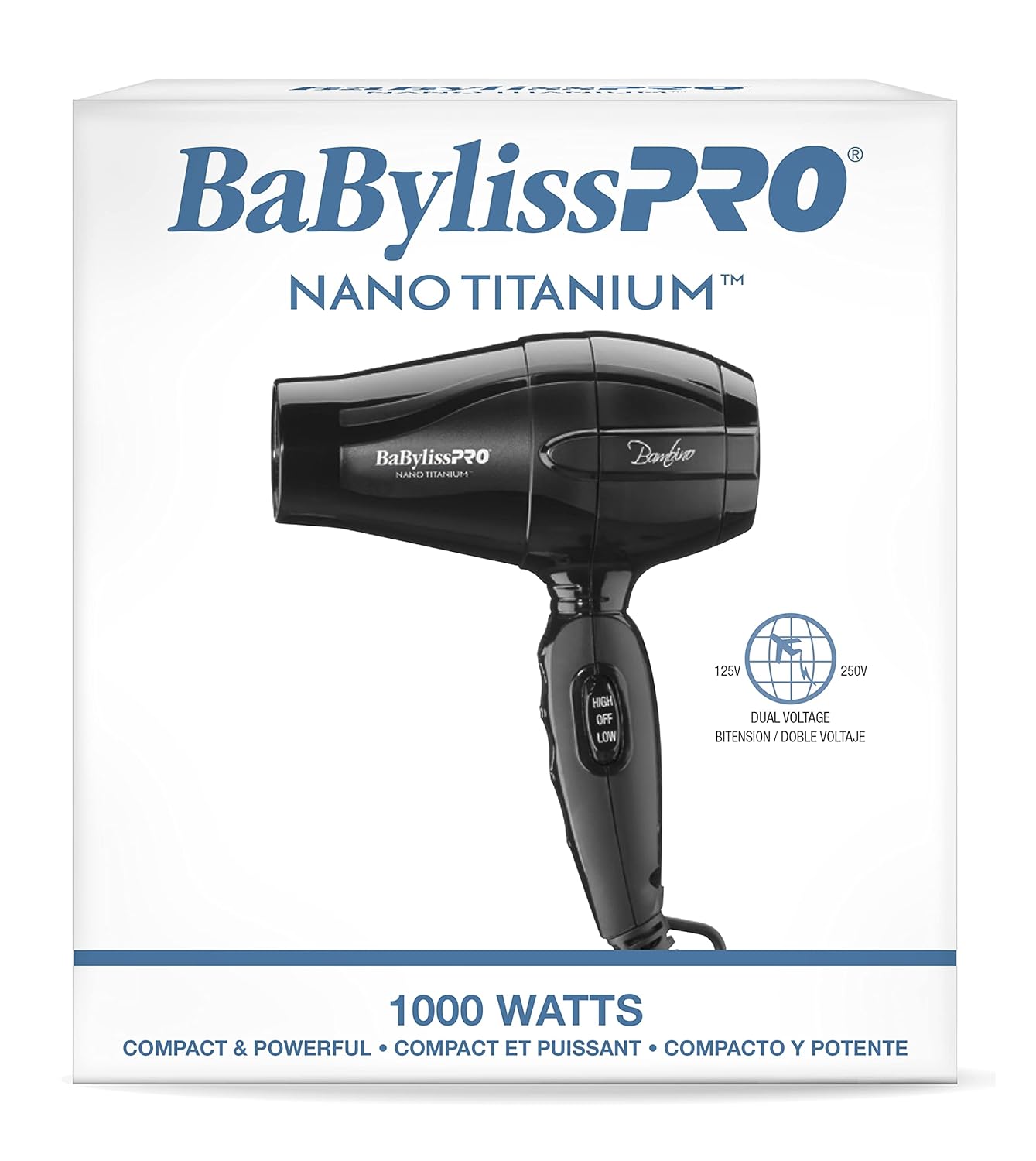 BabylissPro Bambino Dryer Black