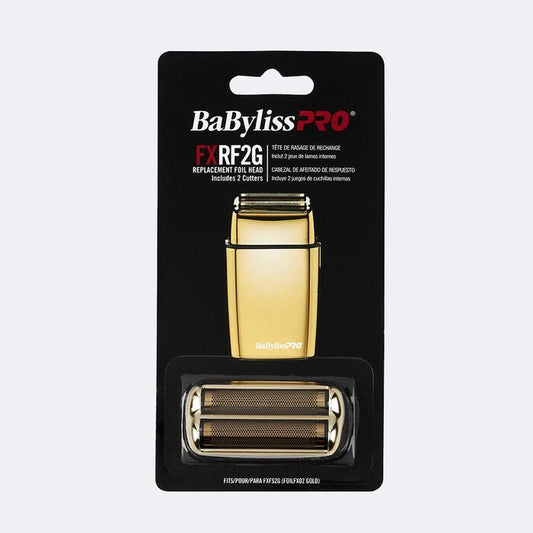 Gold replacement shaver foil