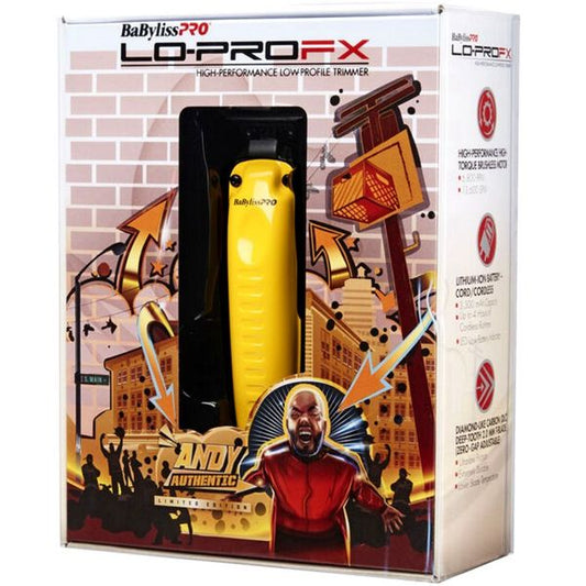 BabylissPro Influencer Edition LoProFX Trimmer - Yellow