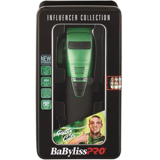 BaBylissPRO Limited Edition Influencer FX Boost+ Cordless Clipper Green FX870GI