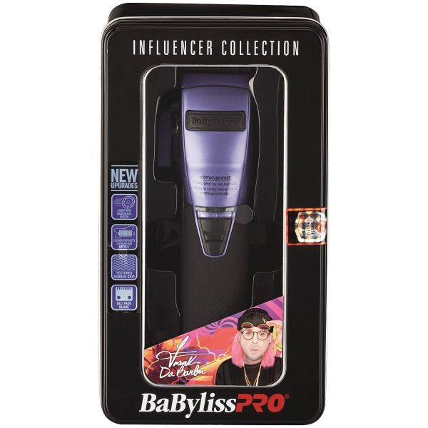 BaBylissPRO Limited Edition Influencer FX Boost+ Cordless Clipper Purple FX870PI