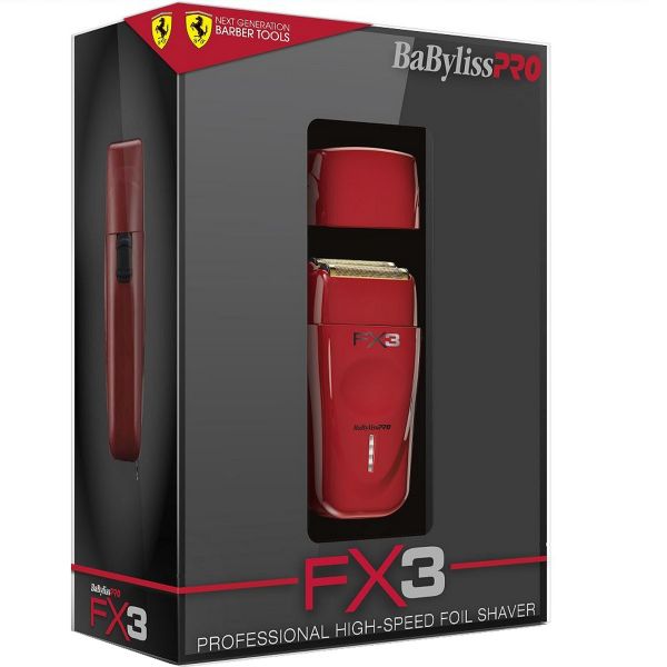 BaBylissPRO Red FX3 Ferari Shaver FXX3S