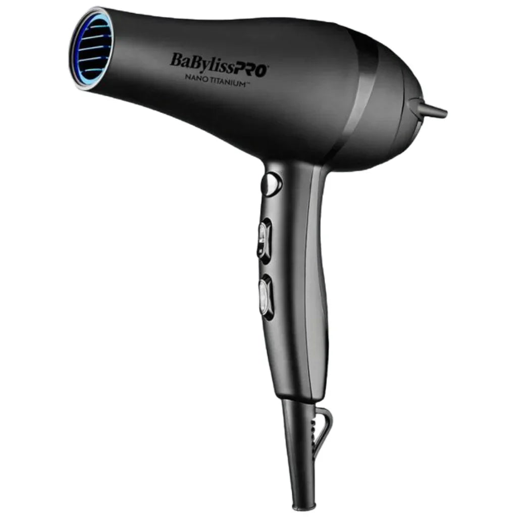 BaBylissPRO NANO TITANIUM™ Limited Edition Black & Blue Professional Lightweight Ionic Dryer #BNTMB5548