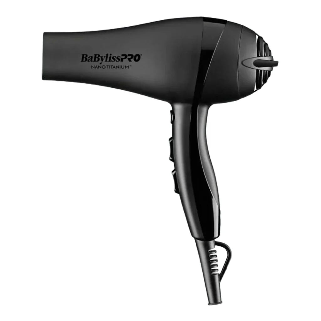 BaBylissPRO NANO TITANIUM™ Limited Edition Black & Blue Professional Lightweight Ionic Dryer #BNTMB5548