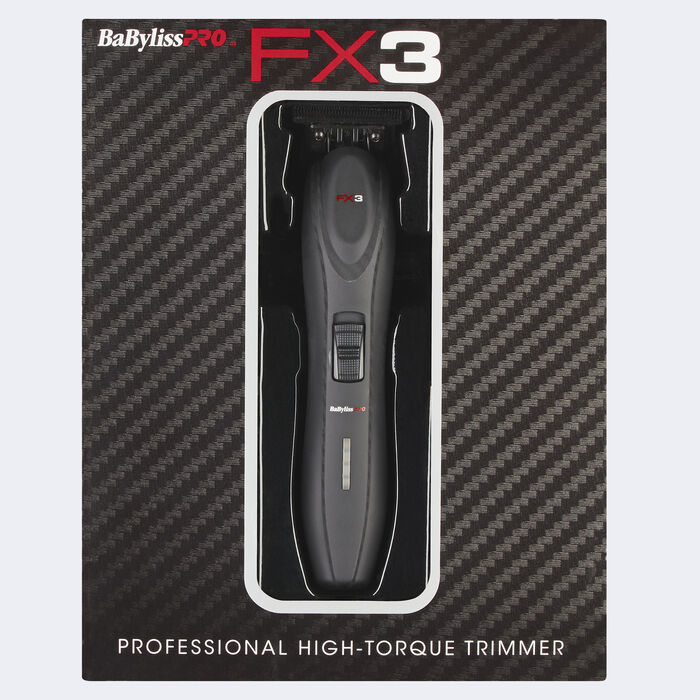 BaBylissPRO FX3 Professional High Torque Trimmer - Black