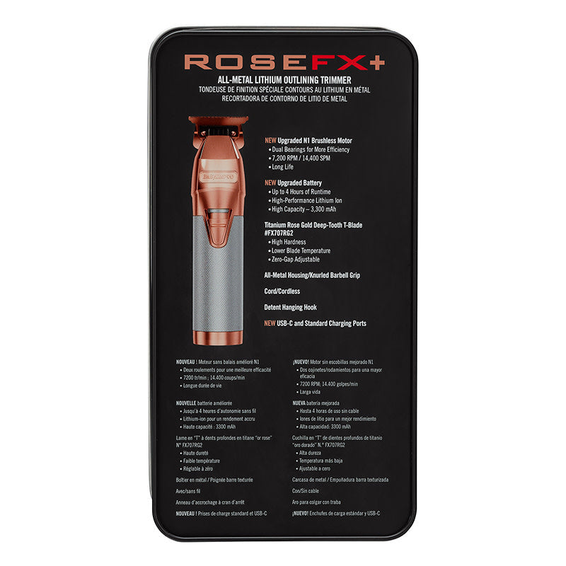 RoseGold FX trimmer babyliss