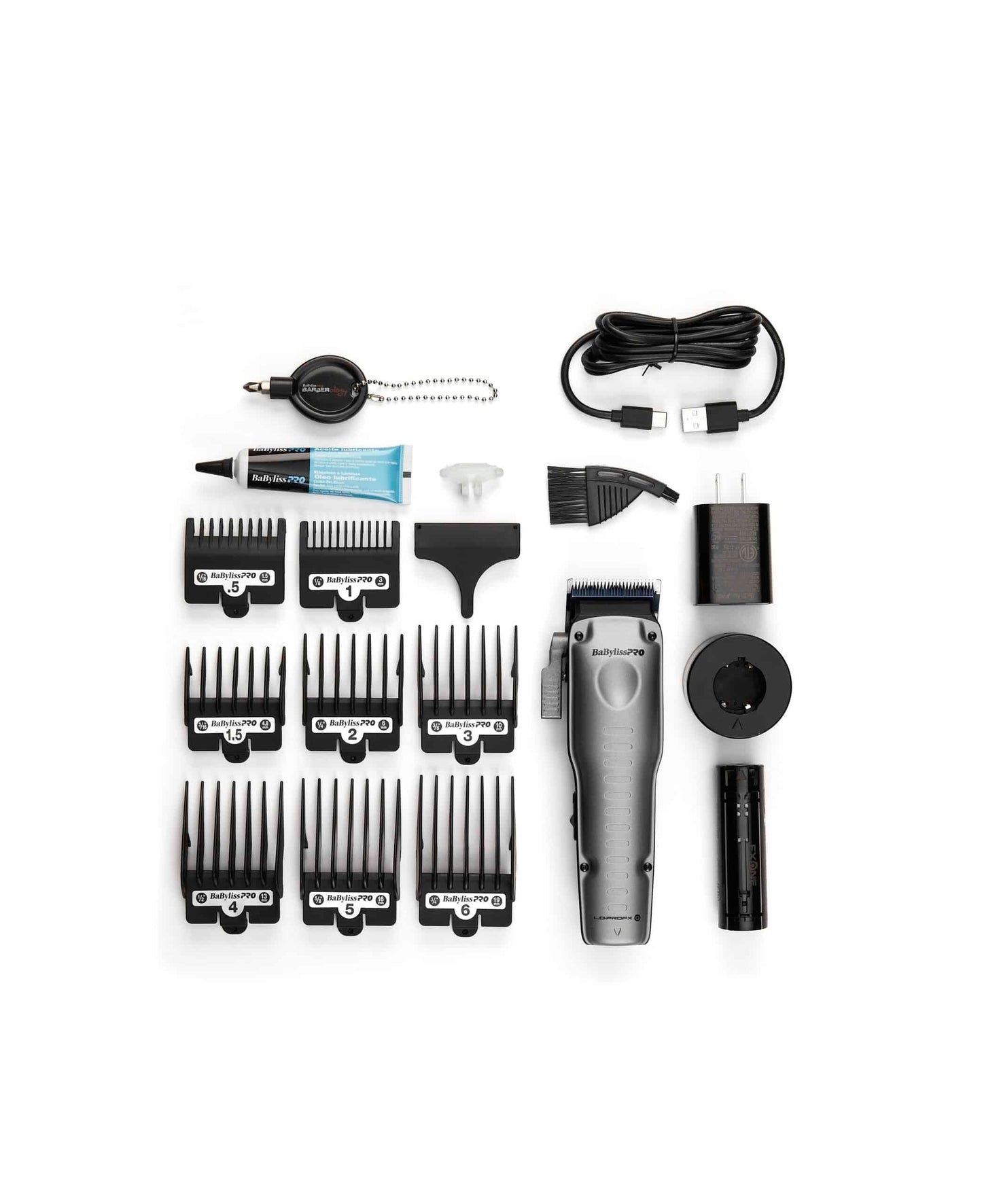 BabylissPro FXOne Lo-ProFX Cordless Clipper Gray