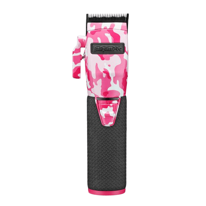 BaBylissPRO® LimitedFX Pink Camo Metal Lithium Clipper and Trimmer Gift Set