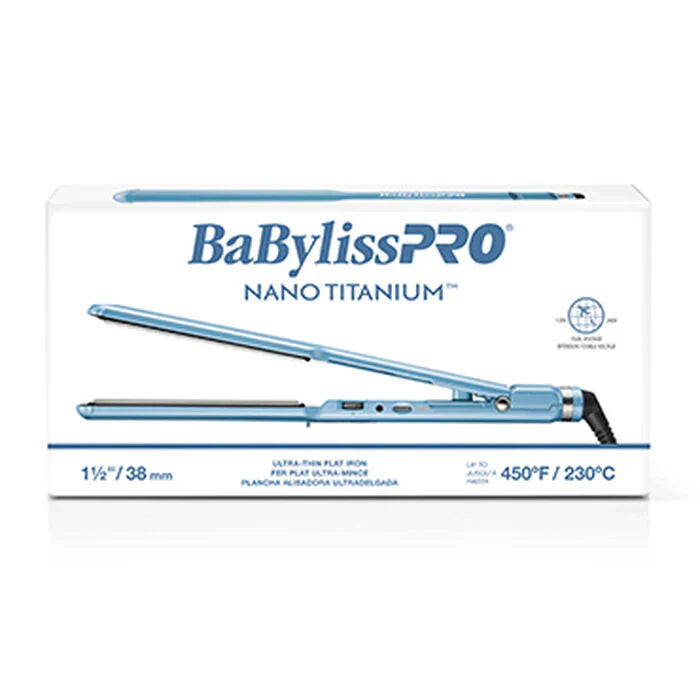 BaBylissPRO Nano Titanium™ 1½ " Ultra-thin Straightener #BNT4073TUC