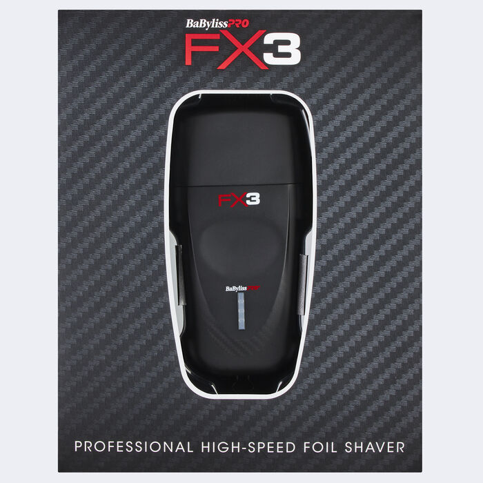 BabylissPro Black ferari double foil shaver