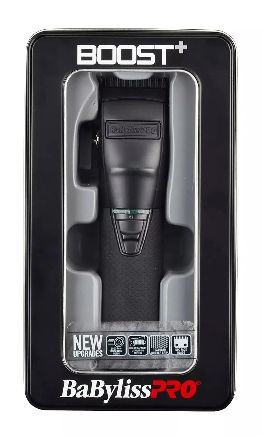 BaBylissPRO Boost+ Professional Cord/Cordless Clippers Matt Black FX870BP-MB