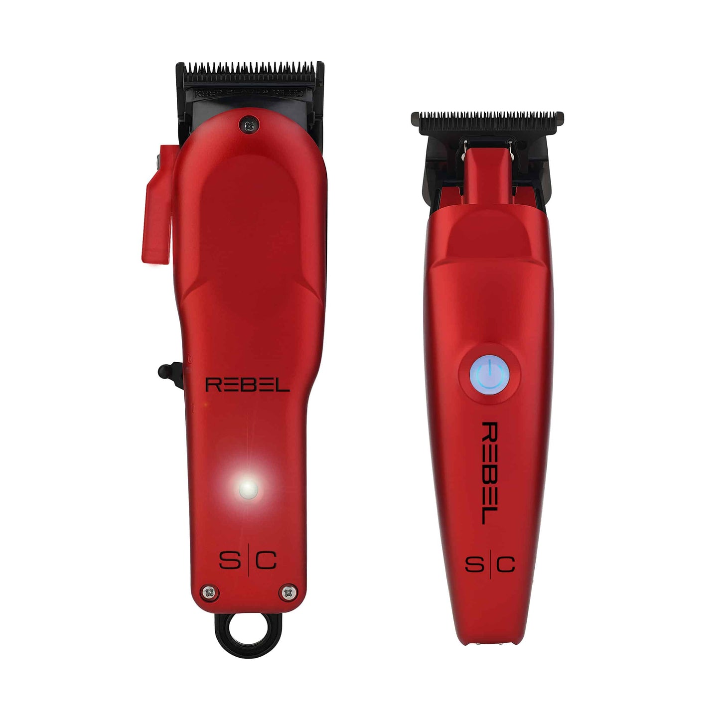 StyleCraft Rebel Clipper & Trimmer Combo (RED) #SC203R
