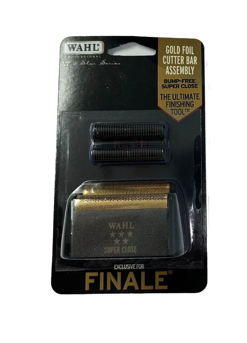 Wahl Pro 5 Star Vanish Super Close Gold Foil and Cutters 3022905